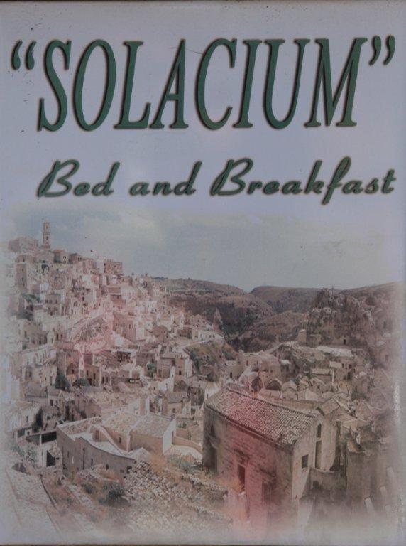 B&B Solacium Matera Dış mekan fotoğraf